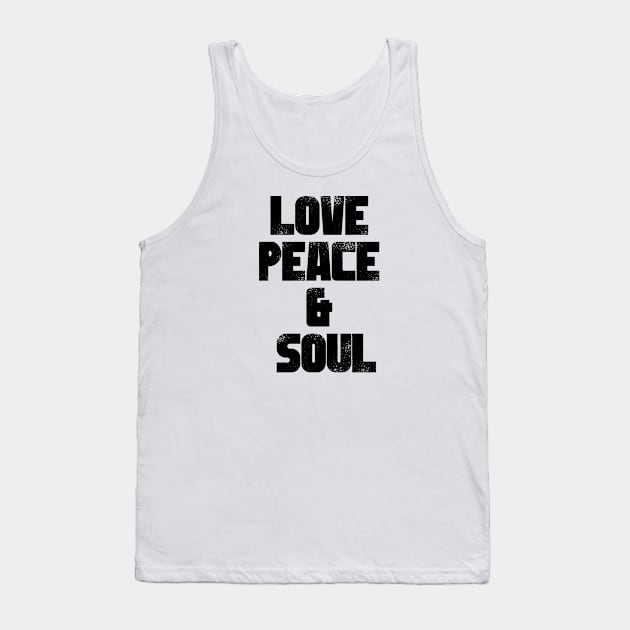 Love Peace & Soul Tank Top by UrbanLifeApparel